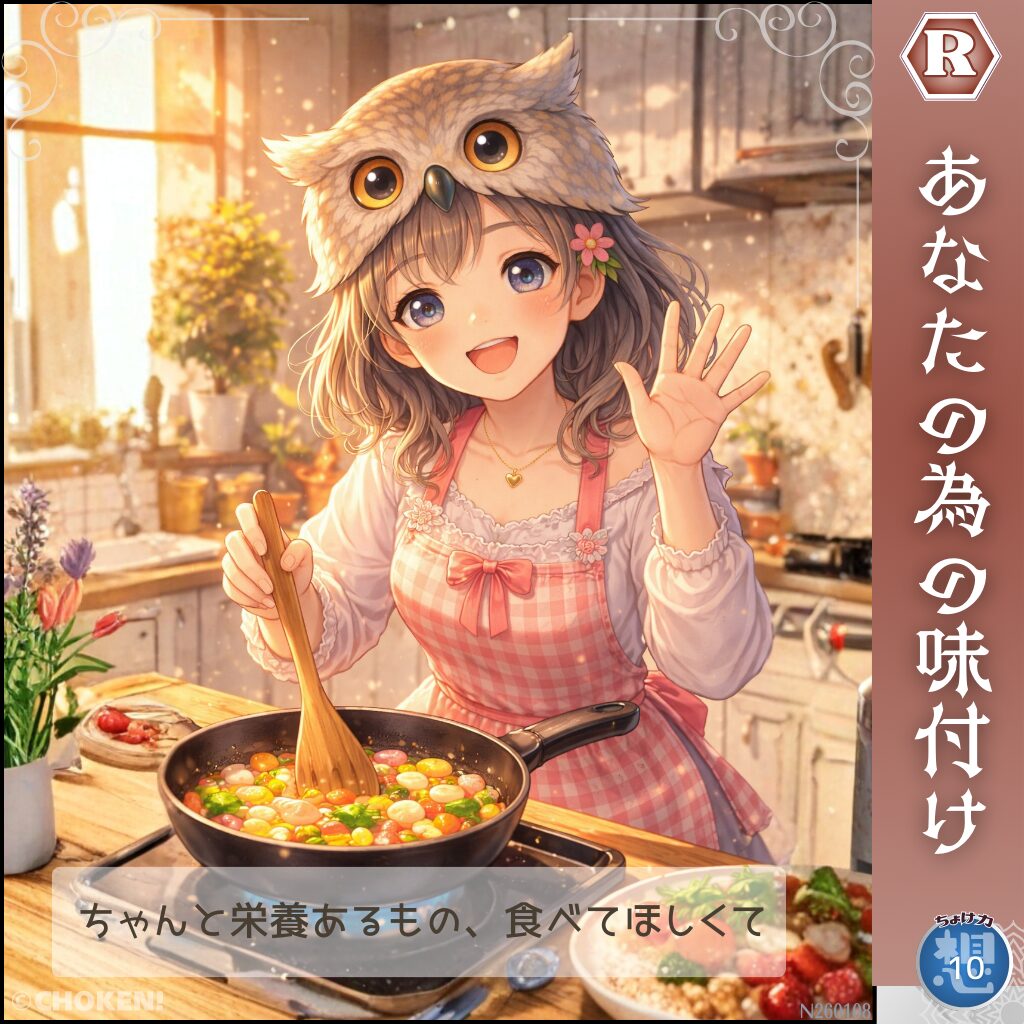 あなたのための味付けのカード