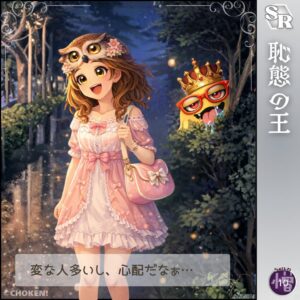 恥態の王のカード